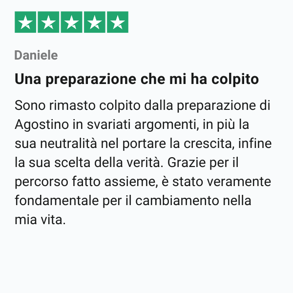 trustpilot review agostino famlonga daniele