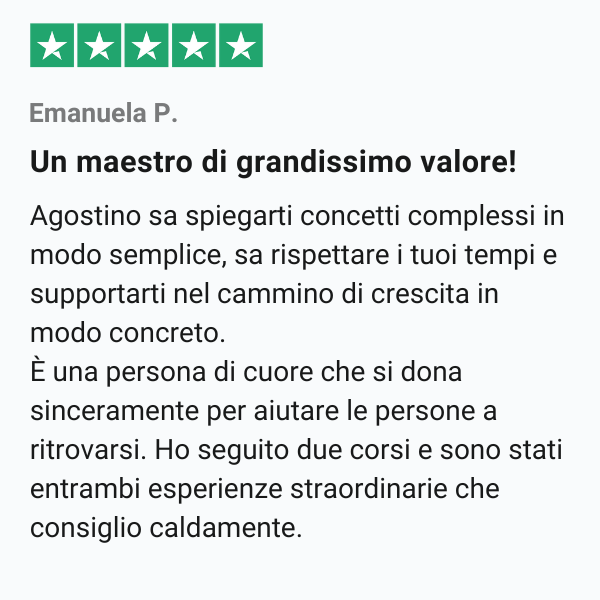trustpilot review agostino famlonga emanuela perini