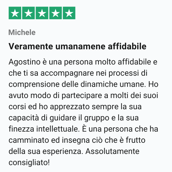 trustpilot review agostino famlonga michele