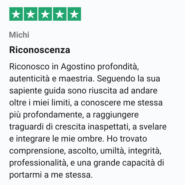 trustpilot review agostino famlonga michi