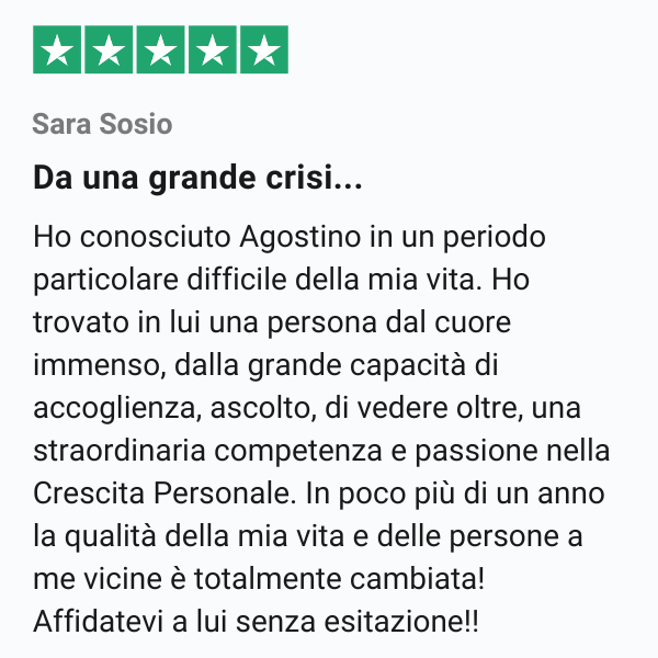 trustpilot review agostino famlonga sara sosio