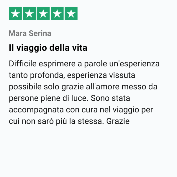 trustpilot review intensivo mara serina