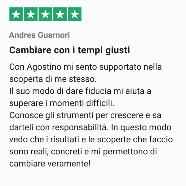 trustpilot review mente andrea guarnori